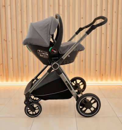 Детская коляска 3 в 1 Luxmom 560 Серый