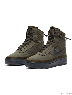 NIKE AIR FORCE 1 SHELL HIGH Haki/Хаки Мужские (41-45)