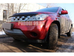 Защита радиатора Nissan Murano Z50 2002-2008 chrome