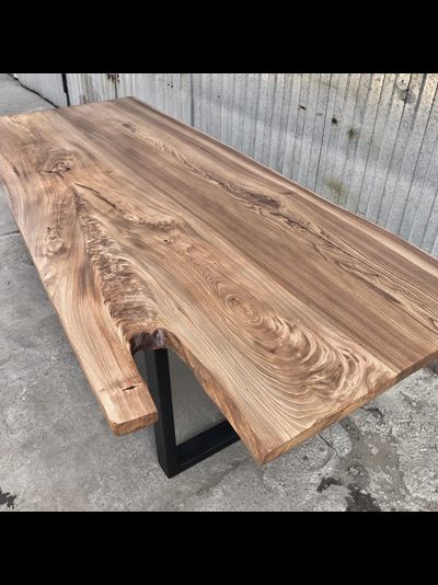 слэб, стол река, карагач, дуб, мебель на заказ, стол из слэба, мебель для ресторана, столешница спил