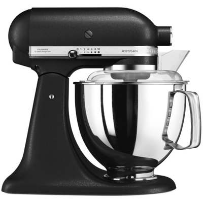 Планетарный Миксер KitchenAid ARTISAN 4.8л., черный чугун, 5KSM175PSEBK