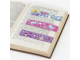 Закладки для книг с магнитом "ЕДИНОРОГИ", набор 6 шт., блестки, 25x196 мм, ЮНЛАНДИЯ, 111638