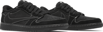 Nike Air Jordan Retro 1 Low Black Phantom Travis Scott X сбоку
