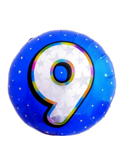 Фольгированный шар с рисунком 18 дюймов (45 см)