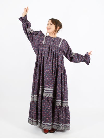 Платье хлопковое "Душечка"