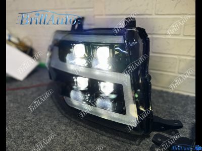 Фары Mitsubishi Pajero 4 2006-2025 тюнинг 4 линзы