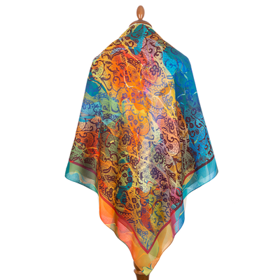 Павловопосадский платок 10827-11