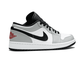 Nike Air Jordan Retro 1 Low Gray (Серые с белым) сбоку