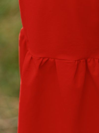 Платье с коротким рукавом