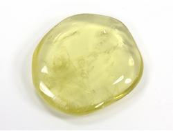 Кварц лимонный (облагороженный), полировка плоская, Бразилия (42*36*8 мм, 22 г) №35665