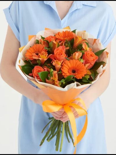 Оранжевый букет