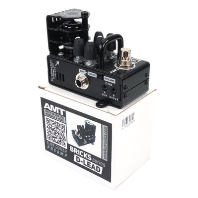 AMT Bricks D-Lead - одноканальный ламповый гитарный преамп (эмуляция Diezel) [без БП]