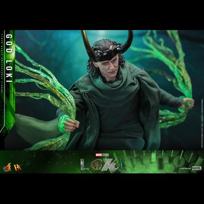 Бог времени Локи (Том Хиддлстон, "Локи") - Коллекционная фигурка 1/6 God Loki (DX40) - Hot Toys