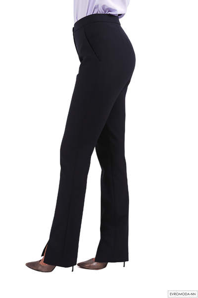 Брюки женские черные 3425 Pretty One 46 RU