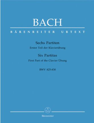 Бах И.С. Шесть партит BWV 825-830 для фортепиано