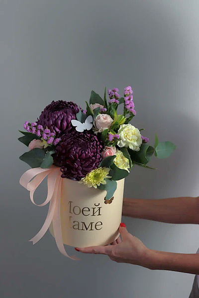 Цветочная композиция для мамы № 604