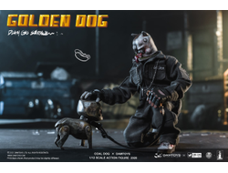 ПОМЯТА УПАКОВКА - Золотой Пёс - Коллекционная ФИГУРКА 1/12 scale GOLDEN DOG – Death Gas Station series (PES022) - Damtoys x Coal Dog