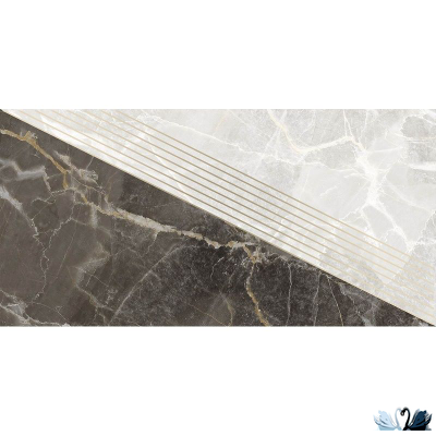 Плитка настенная Belani Maundays Декор микс с золотом 25 х 50 см Береза керамика