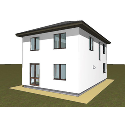 Двухэтажный дом с тремя спальнями 124м² (S32)