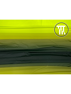 Бифлекс матовый градиент, цв. Черный + Неон-лайм