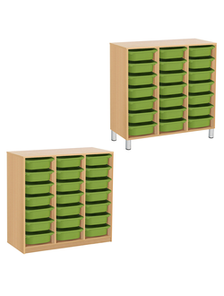 СТЕЛЛАЖНАЯ ВЫДВИЖНАЯ СИСТЕМА ХРАНЕНИЯ 3/75 ПВХ