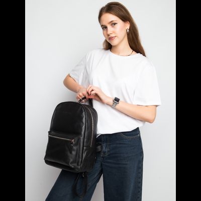 Женский кожаный рюкзак Albiate black (арт. 3103-01)