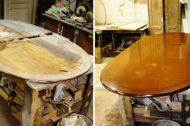 Реставрация старого стола