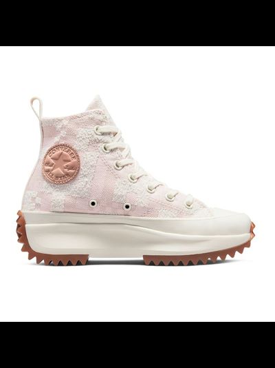 Кеды Converse Run Star Hike Platform Crafted Jacquard на платформе розовые высокие 172714C