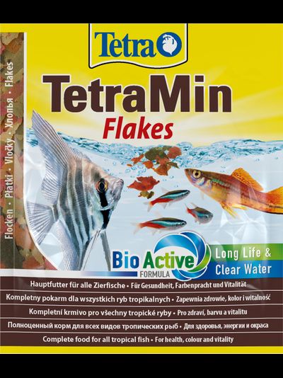 Корм для рыб в виде хлопьев Tetra Min 12 г