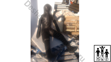 манекен борцовский двуногий самбо кожа