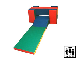 Мягкий модульный Спортивный комплекс "Спортсмен-1" (брус)