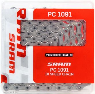 Цепь SRAM PC 1091, PowerLink, 10 ск., 114 зв., 90.2712.114.105