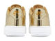 Кроссовки Nike Womens Air Force 1 SP Liquid Metal - Gold  фото