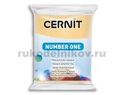 полимерная глина Cernit Number One, цвет-cupcake 739 (кекс), вес-56 грамм
