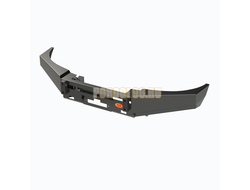 Передний силовой бампер серии Туризм на Mitsubishi Pajero Sport II 2008-2013