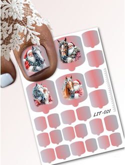 Мини пленки для педикюра LIT-021