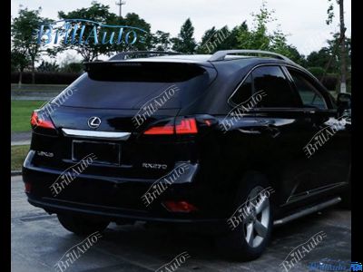 Стопы Lexus RX 2009-2015 черные с анимацией
