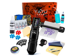 Тату набор c беспроводной машинкой Tattoo Kit - EZ Filter X40