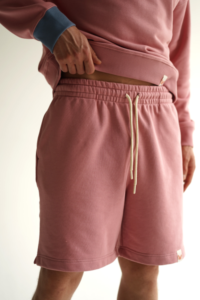 ШОРТЫ УНИСЕКС "ПРИЯТНО" РОЗОВЫЕ