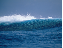 Купить греющую картину с фото волна