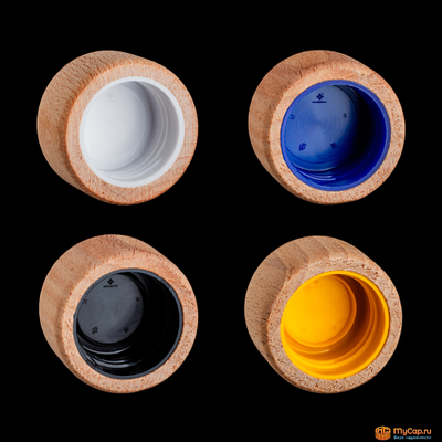 Деревянный колпачок Бук 24/410