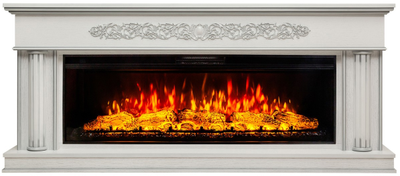 Линейный электрокамин Атлантида WT с очагом Joker 52