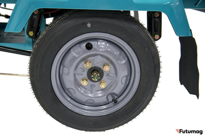 Грузовой электротрицикл Rutrike Глобус NEXT 1500 60V1200W серый
