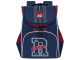 Ранец GRIZZLY школьный, с сумкой для обуви, анатомическая спинка, "College", 33x25x13 см, RAm-085-1 /2