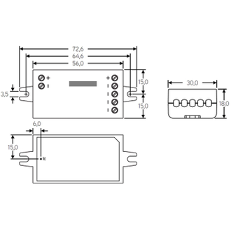 Контроллер Casambi CBU-ASR (2CH, 0-10V)