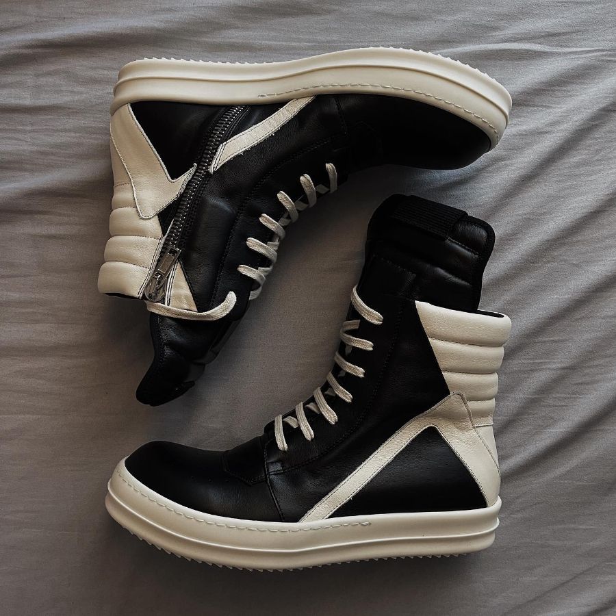 Rick Owens Geobasket Black