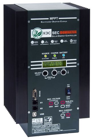 Контроллер заряда КЭС DOMINATOR MPPT 200/100 (фото 1)