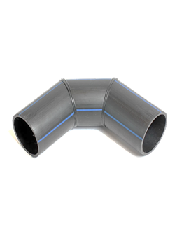 D400 SDR11 ОТВОД 45°- 90° СВАРНОЙ СЕГМЕНТНЫЙ ПНД ПЭ100 | Samotlorss