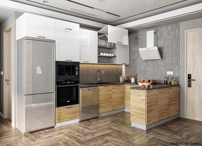 Кухня «Лофт» модульная кухня разные цвета