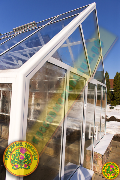 Фото Английские теплицы, теплицы из алюминия и стекла. Фото домиком теплицы из алюминия